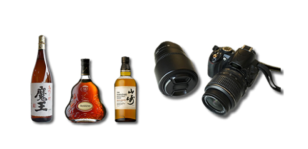 カメラ・酒