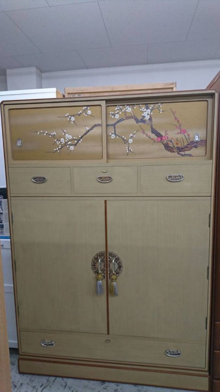 桐箪笥 梅樹 画像1