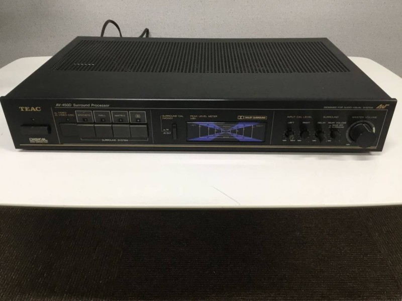 TEAC ティアック サラウンドプロセッサー AV-450D 画像1
