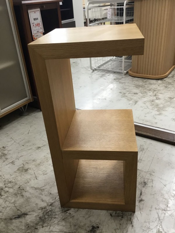 飾り棚 棚 木製 木製ラック ラック 花代 オープンラック 電話代 画像1