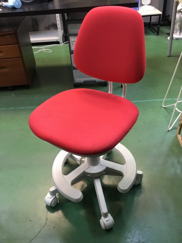 アクタス ACTUS オフィスチェア チェア イス レッド 赤 昇降椅子 昇降チェア 画像1