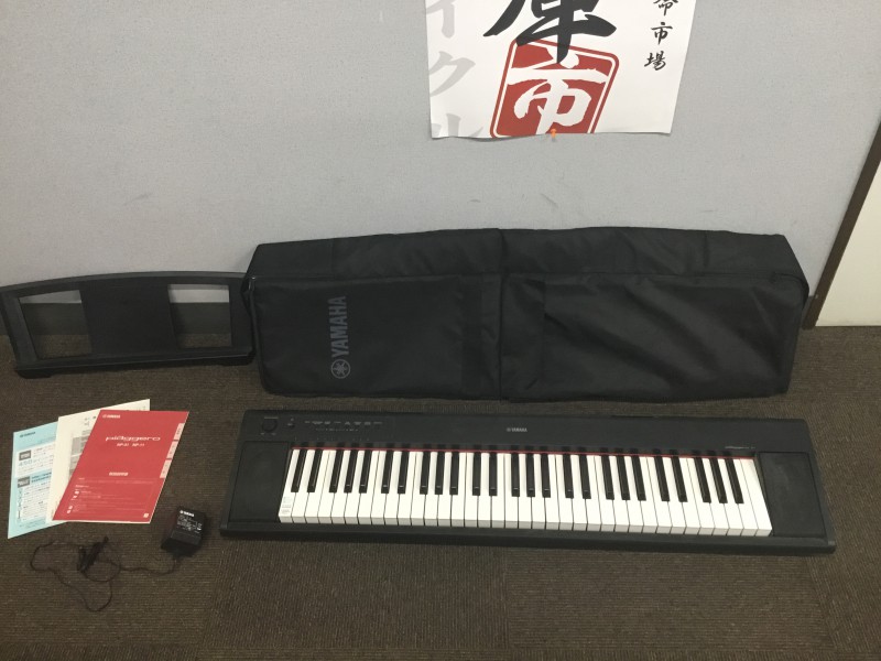 YAMAHA 電子キーボード piaggero ピアジェーロ NP-11 ブラック 黒 画像1