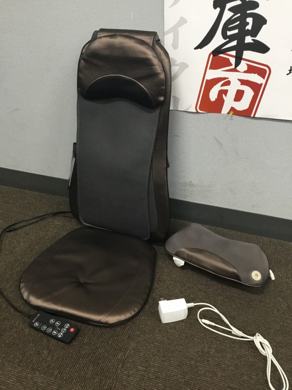 株式会社ドリームファクトリー ドクターエア 3D マッサージシート RT-2135 ピロー RT-2103 家庭用マッサージ器 ブラウン 画像1