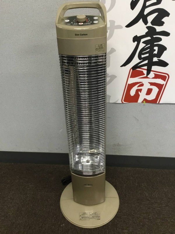 CORONA コロナ 遠赤外線 電気暖房機 スリムカーボン マイコン式 ゴールド DH-C915 カーボンヒーター ヒーター 季節家電 15年製 画像1