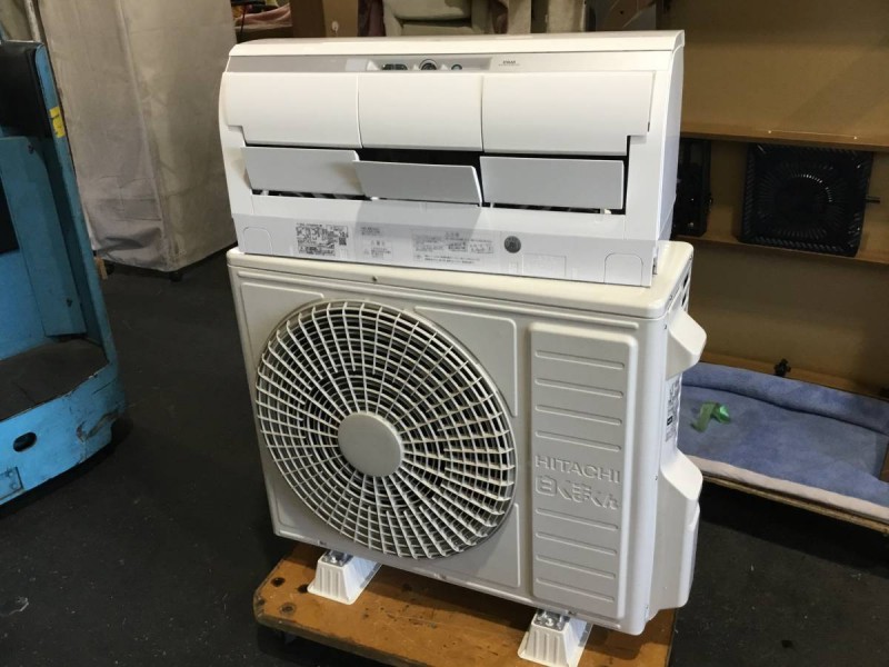 日立 ルームエアコン 白くまくん 2017年 冷房 6.3kw ～26畳(約) RAS-JT63G2E5 リモコン付き エアコン 型番違い 同等品 RAS-X63G2 画像1