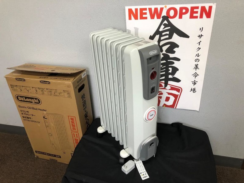 DeLonghi デロンギ オイルヒーター サーマルカットフィン 8枚 8～10畳用 770812EFSN-GY デロンギ オイルヒーター 画像1