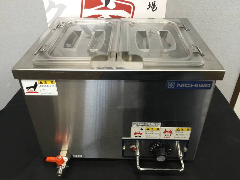 NICHIWA ニチワ 電気卓上ウォーマー TEW-M 100V 業務用 厨房 14年製 画像1