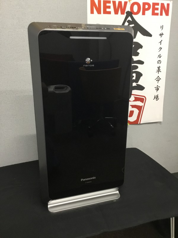 Panasonic 空気清浄機 F-PXM55 nanoe ナノイー エコナビ ブラック 2017年製 画像1