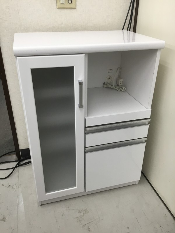 カップボード レンジボード キッチンボード レンジ台 収納家具 キッチン台 収納 画像1