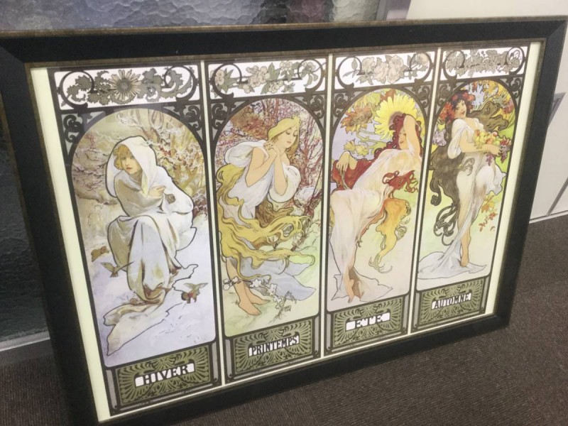 四季 ミュシャ Alphonse Mucha Les Saisons 画像1
