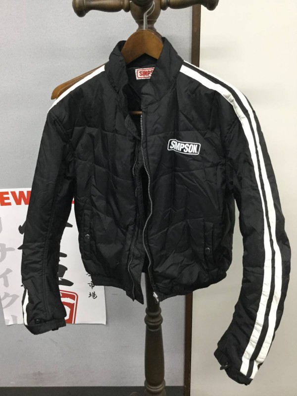 SIMPSON シンプソン ジャケット 黒 NORTH CAROLINA U.S.A. SINCE 1959 画像1