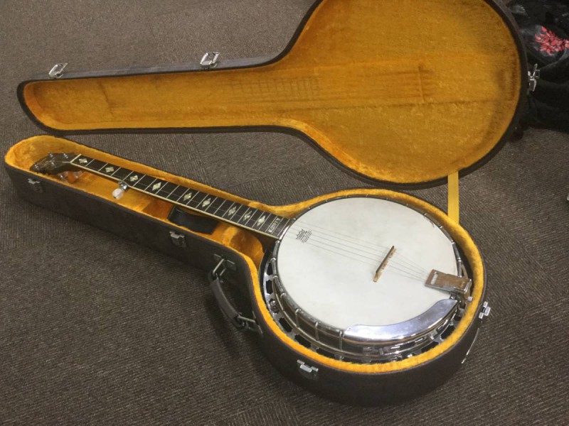 Morris モーリス バンジョー 5弦 ハードケース付 画像1