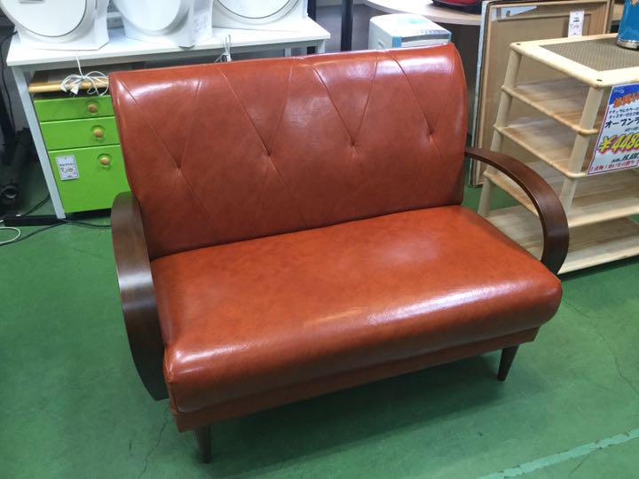 2人掛けソファー「クールベ」 画像1