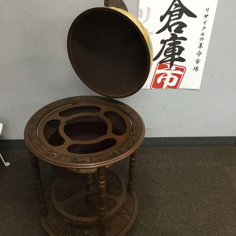地球儀 ワインラック バーキャビネット 画像3